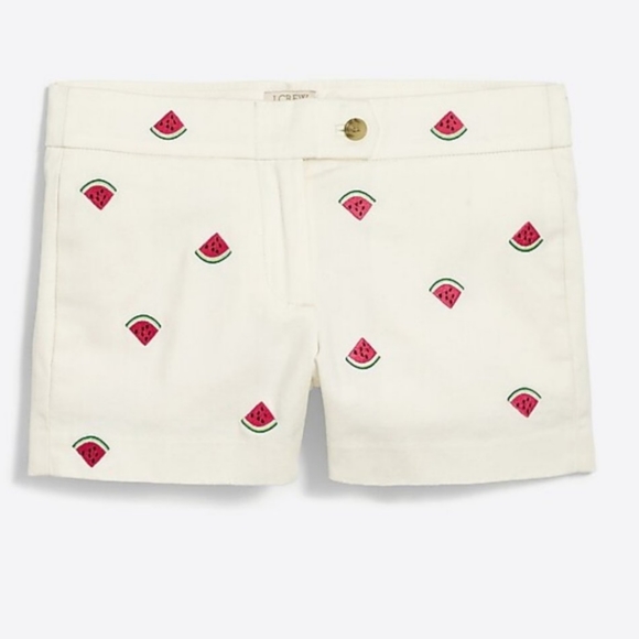 J. Crew Pants - SOLD!!J Frew Factory Watermelon Chino Shorts sz 6